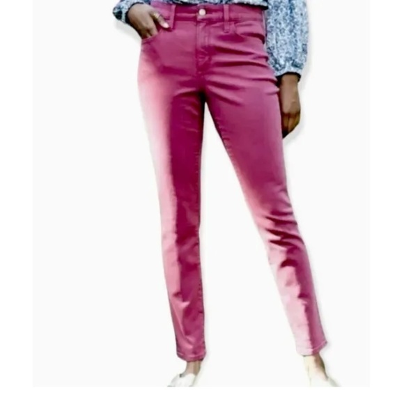 Universal thread new vintage straight jeans pink rose nwt - Picture 2 of 11